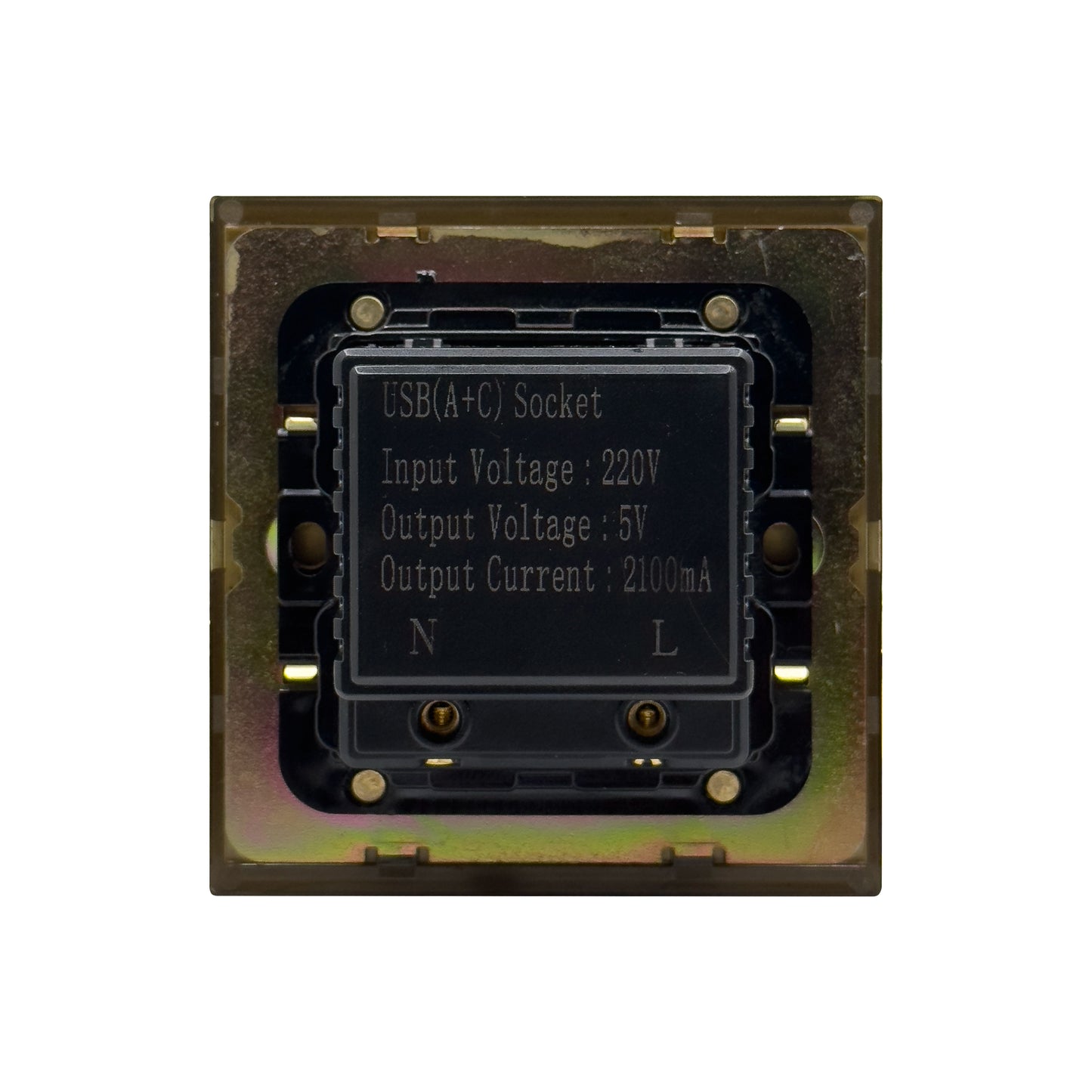 Wall Socket with USB-A & Type-C Charger