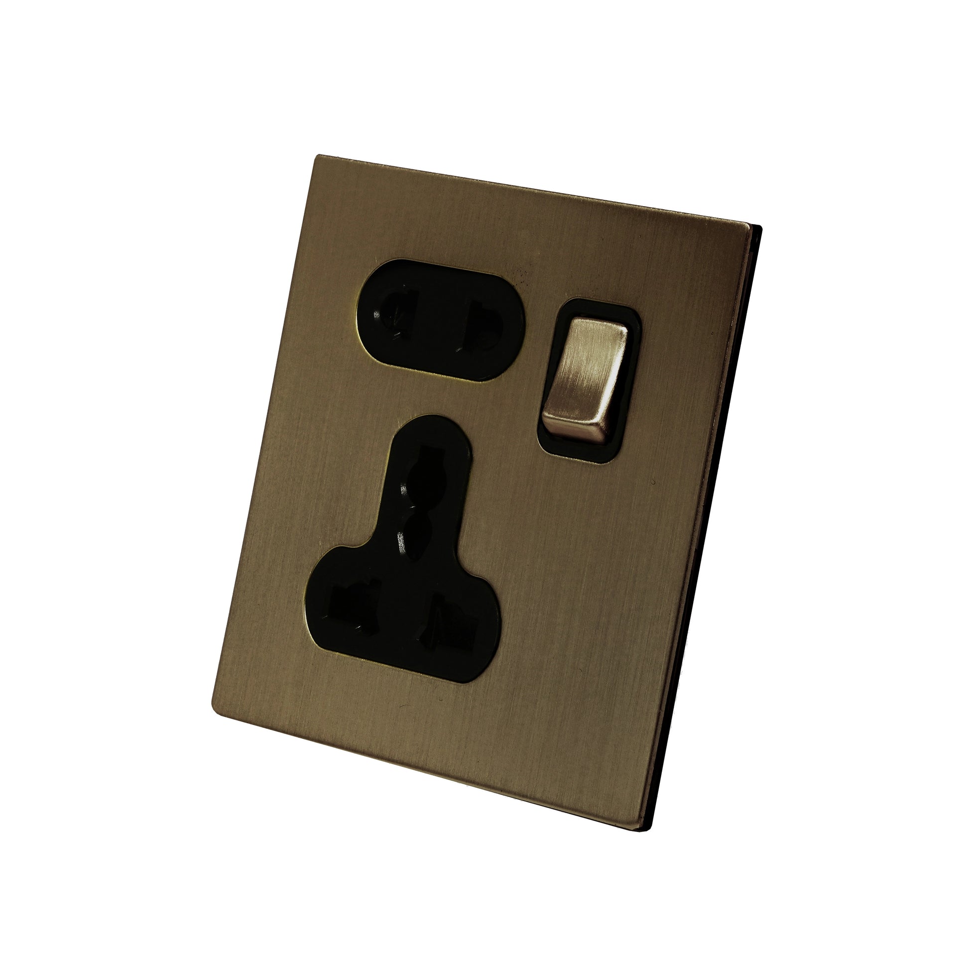 Single 5-Pin Socket 13A – On/Off – Stainless Steel – DonMarco ...