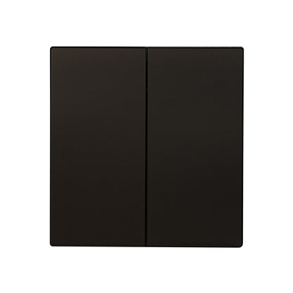 2 Gang 1 Way Switch – Ultra Thin Acrylic Glass