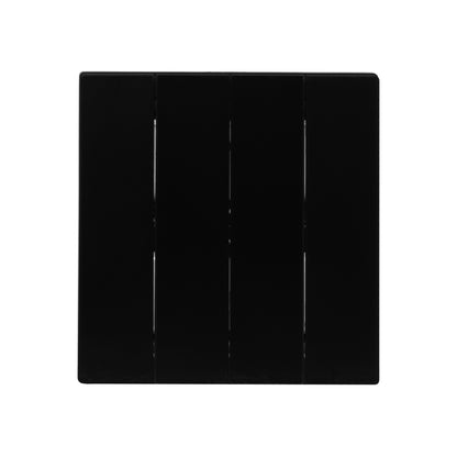 4 Gang 1 Way Switch – Ultra Thin Acrylic Glass