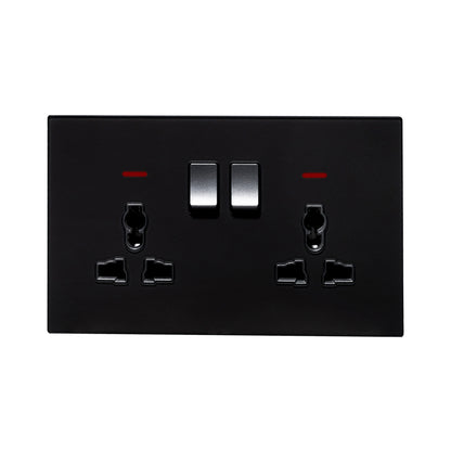 Double MF Socket 13A – Ultra Thin Acrylic Glass
