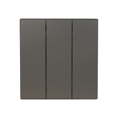 3 Gang 1 Way Momentary Switch – Ultra Thin Acrylic Glass
