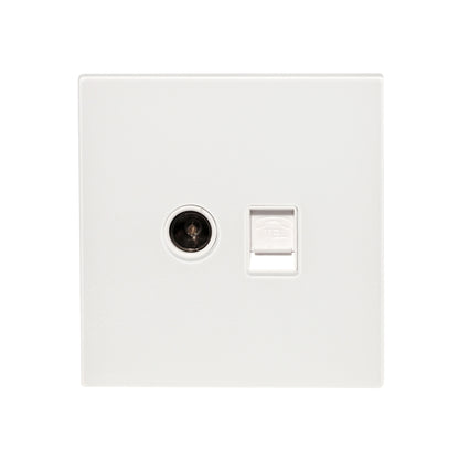 TV + Tel Socket – Ultra Thin Acrylic Glass