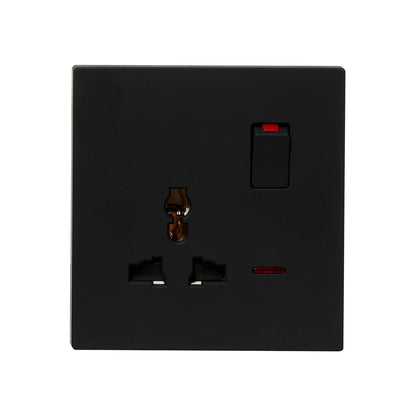 Single MF Socket 13A – Ultra Thin Plastic