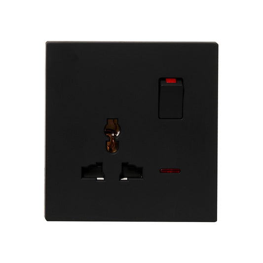 Single MF Socket 13A – Ultra Thin Plastic