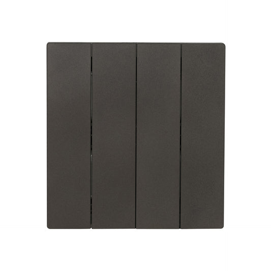 4 Gang 2 Way Switch – Ultra Thin Plastic