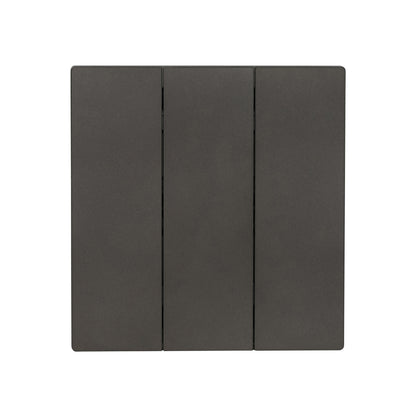 3 Gang 1 Way Momentary Switch – Ultra Thin Plastic