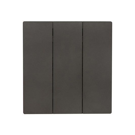 3 Gang 1 Way Momentary Switch – Ultra Thin Plastic