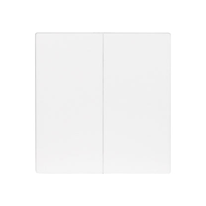 2 Gang 1 Way Switch – Ultra Thin Plastic