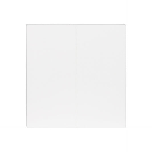 2 Gang 2 Way Switch – Ultra Thin Plastic