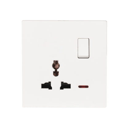Single MF Socket 13A – Ultra Thin Plastic