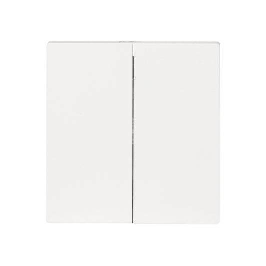 2 Gang 1 Way Momentary Switch – Ultra Thin Plastic