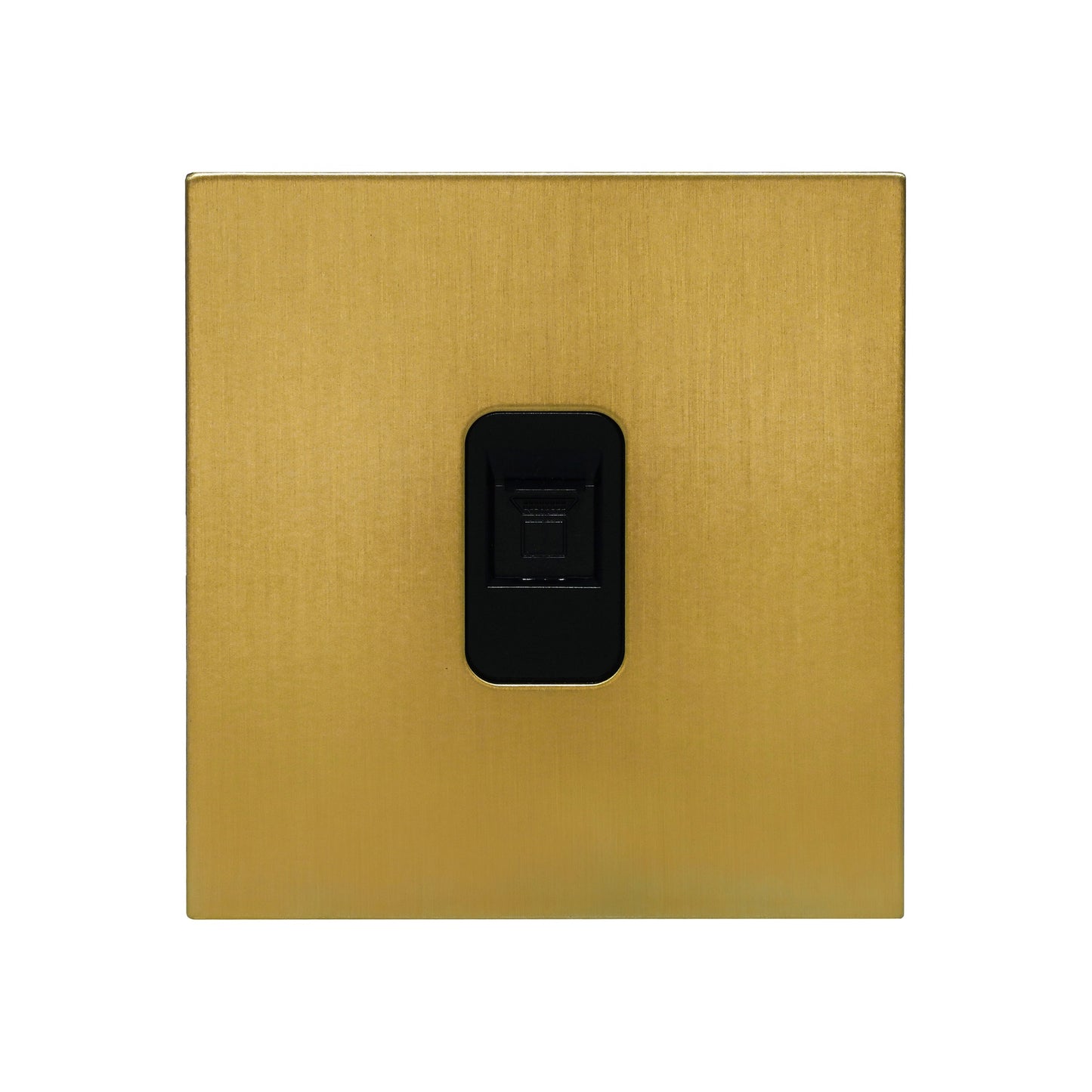 Computer Socket – (RJ45/CAT6) – Stainless Steel