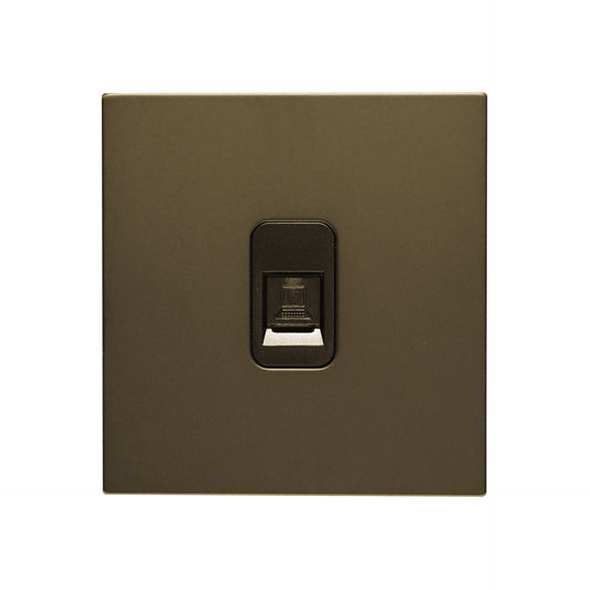 Computer Socket – (RJ45/CAT6) – Stainless Steel