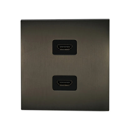 Double HDMI – Stainless Steel