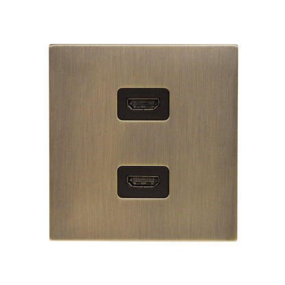 Double HDMI – Stainless Steel