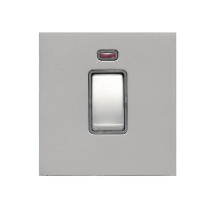 20A Switch – Rocker Button – Stainless Steel