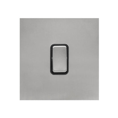 1 Gang Intermediate Switch – Rocker Button – Stainless Steel
