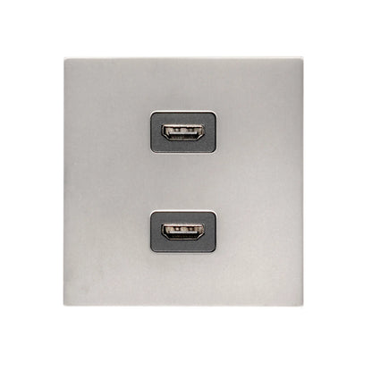 Double HDMI – Stainless Steel