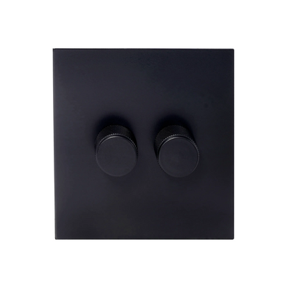 Double Light Dimmer 2 way Switch - 3watts～200watts - Stainless Steel