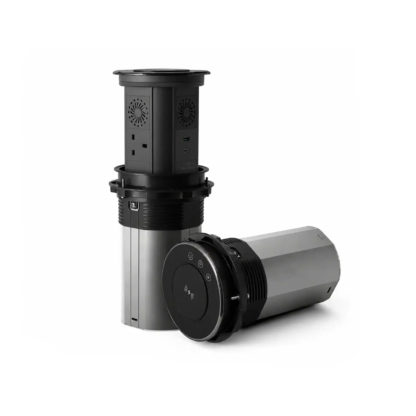 Automatic Pop Up (3x MF Socket + USB + Type-C + Bluetooth + Speaker + Wireless Charging)