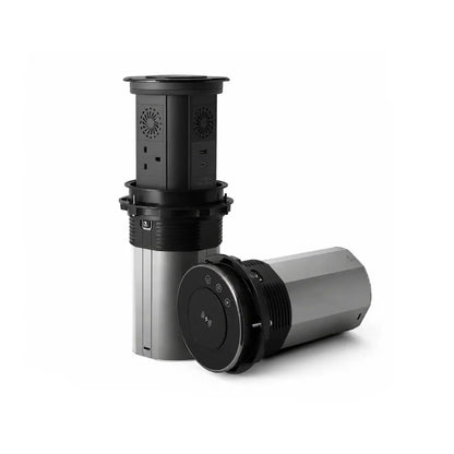 Automatic Pop Up (3x MF Socket + USB + Type-C + Bluetooth + Speaker + Wireless Charging)