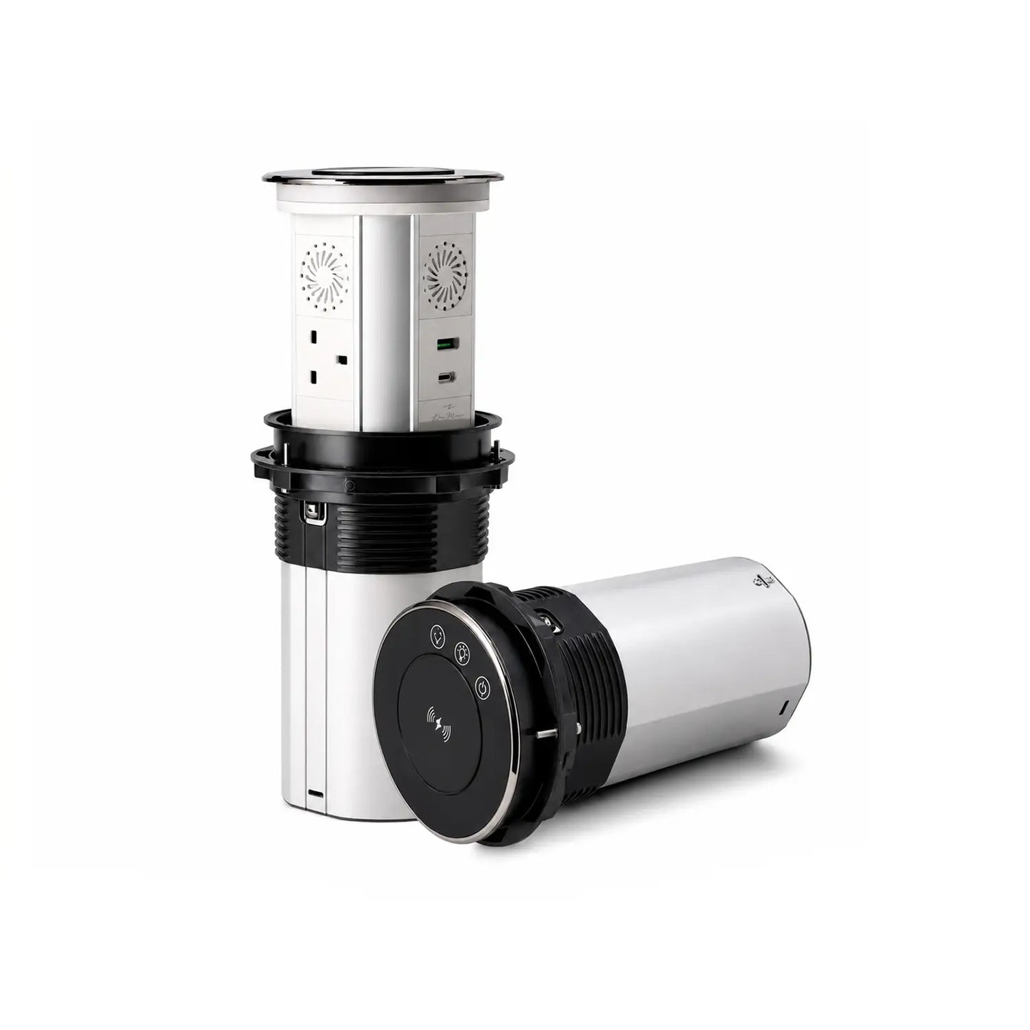 Automatic Pop Up (3x MF Socket + USB + Type-C + Bluetooth + Speaker + Wireless Charging)