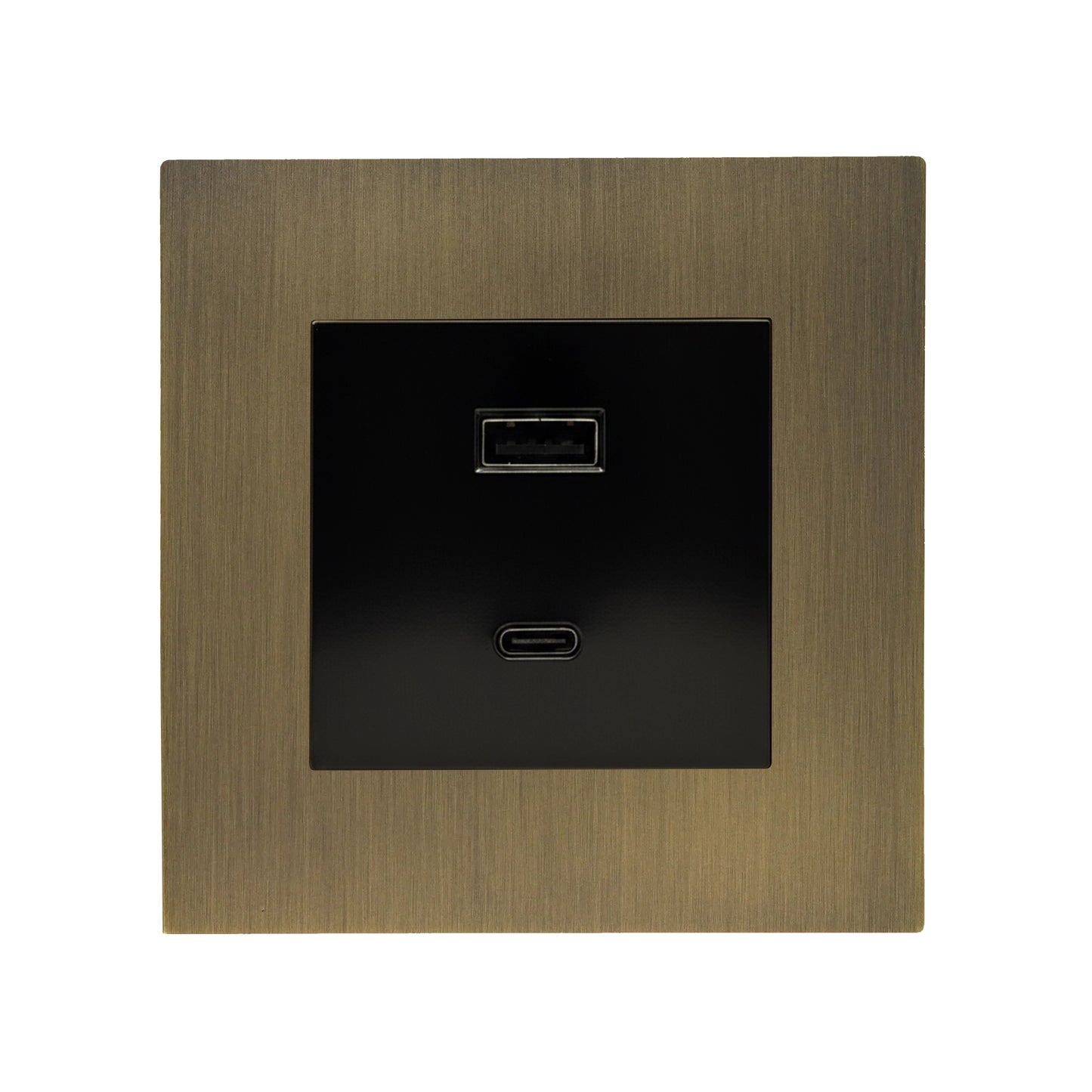 Wall Socket with USB-A & Type-C Charger