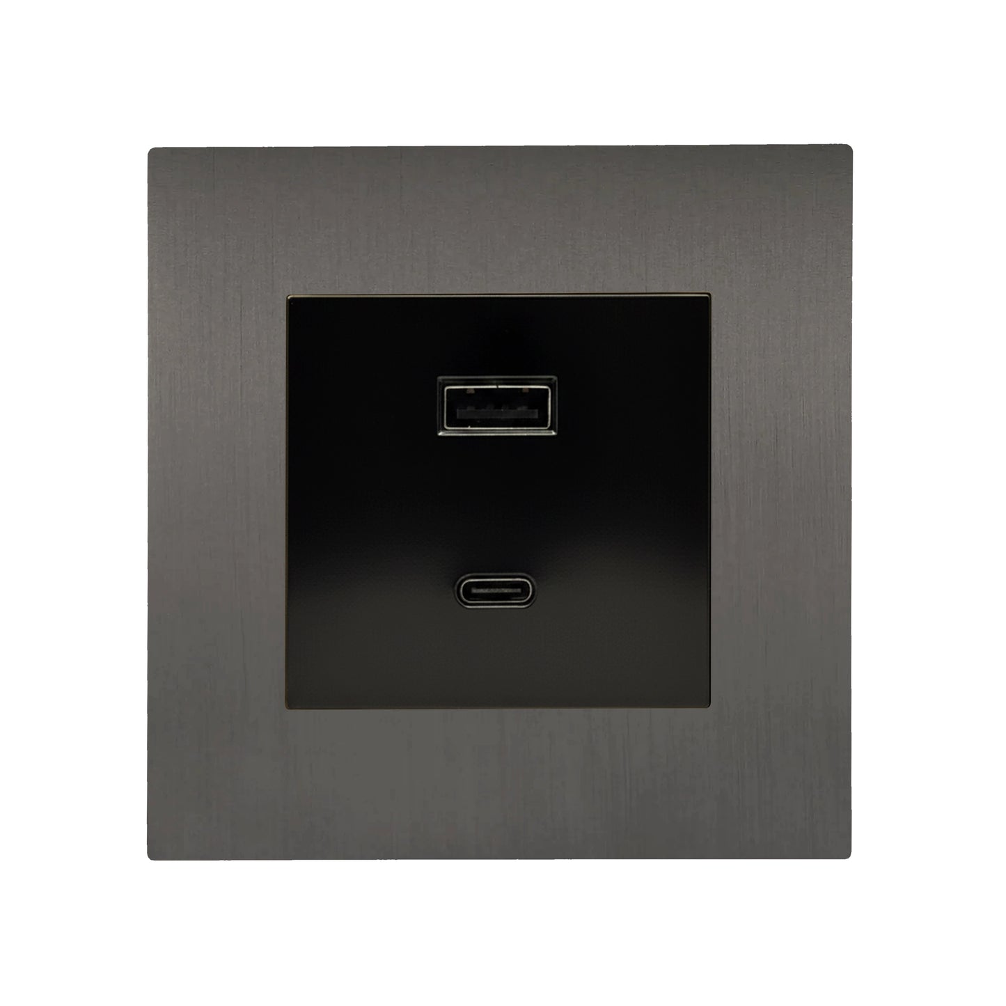 Wall Socket with USB-A & Type-C Charger