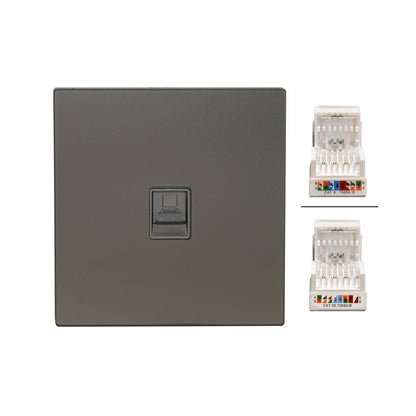 Computer Socket (RJ45/CAT6) – Ultra Thin Acrylic Glass