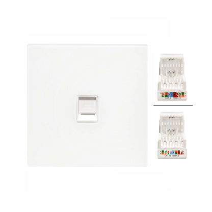 Computer Socket (RJ45/CAT6) – Ultra Thin Acrylic Glass