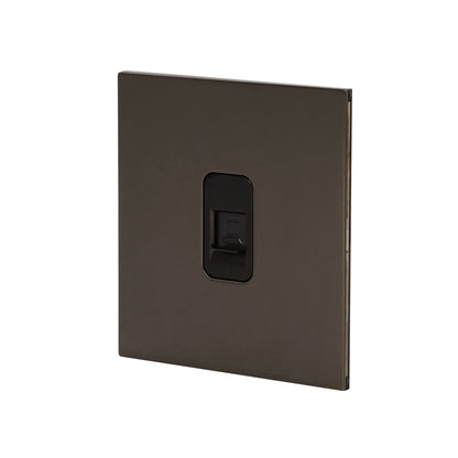 Computer Socket – (RJ45/CAT6) – Stainless Steel