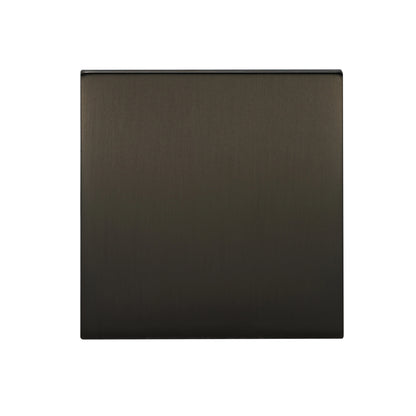 Blank Plate 3×3 – Stainless Steel