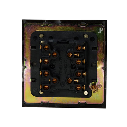 4 Gang 2 Way Switch (86) – Rocker Button – Stainless Steel