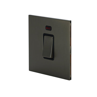 20A Switch – Rocker Button – Stainless Steel