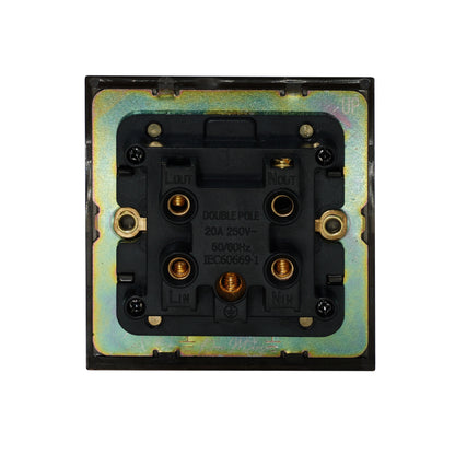 20A Switch – Rocker Button – Stainless Steel