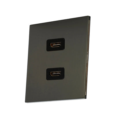 Double HDMI – Stainless Steel