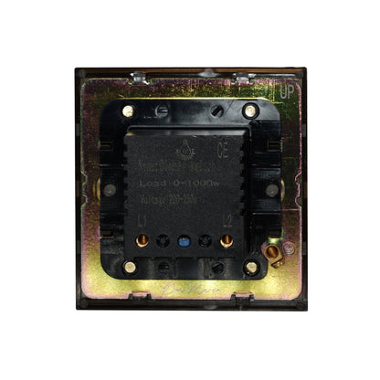 Single Light Dimmer – 1000W – Stainless Steel