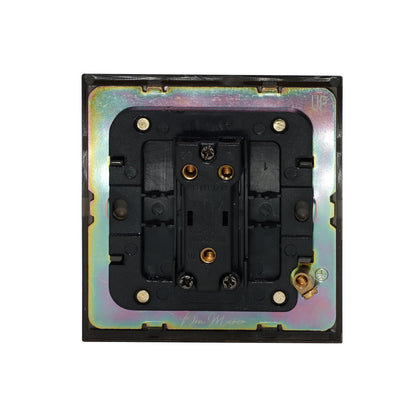 1 Gang 2 Way Switch – Rocker Button – Stainless Steel