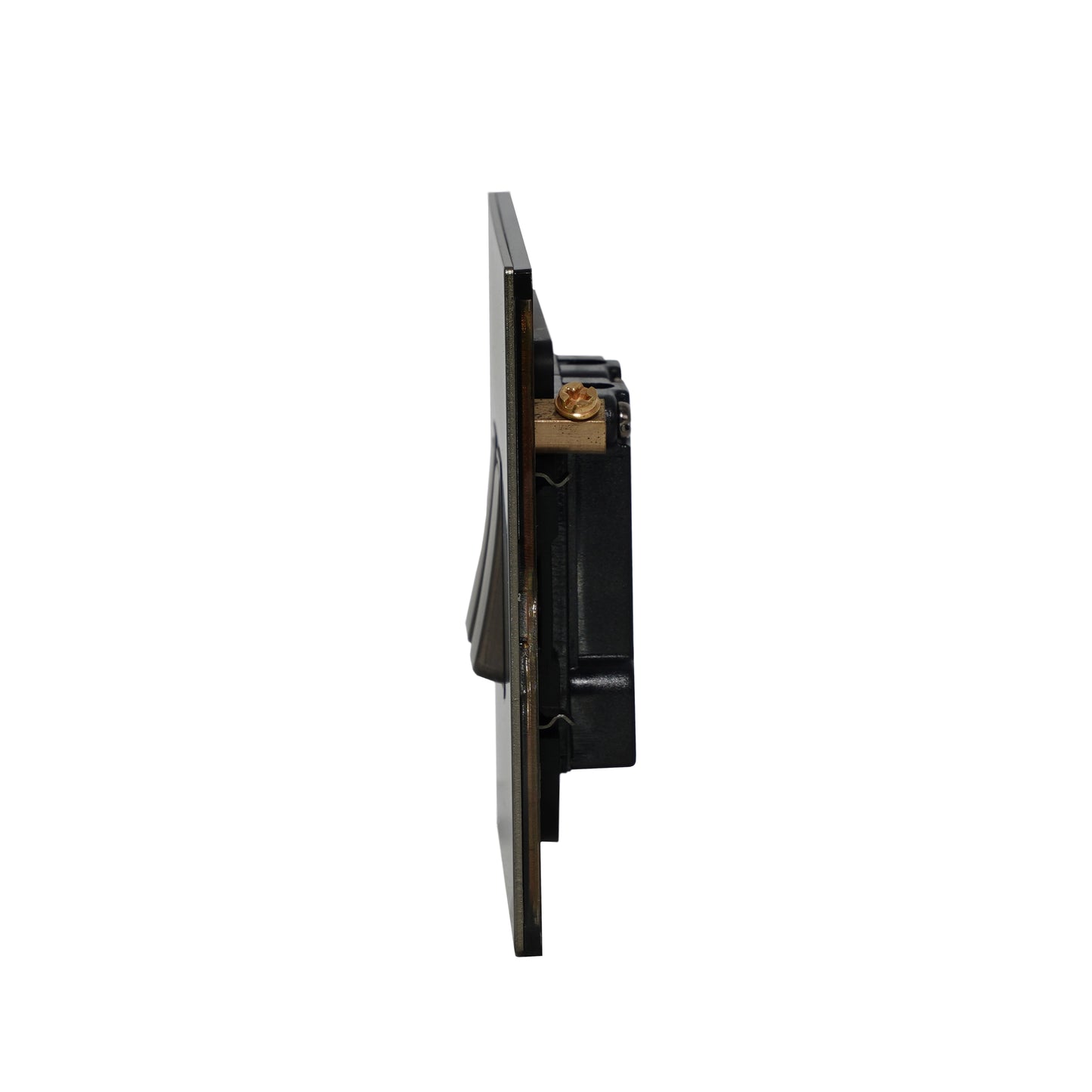 2 Gang 2 Way Switch – Rocker Button – Stainless Steel