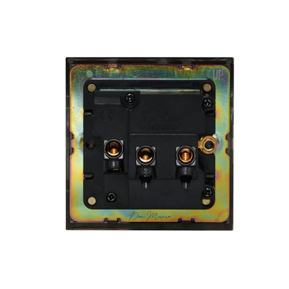 Single 5-Pin Socket 13A – On/Off – Stainless Steel