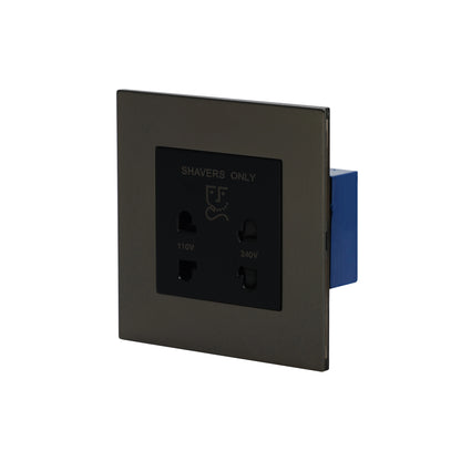 Shaver Socket – Stainless Steel