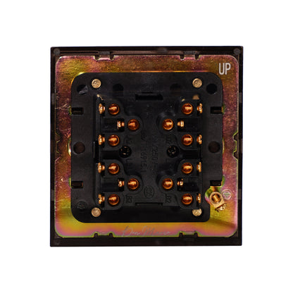 4 Gang 2 Way Switch (86) – Rocker Button – Stainless Steel