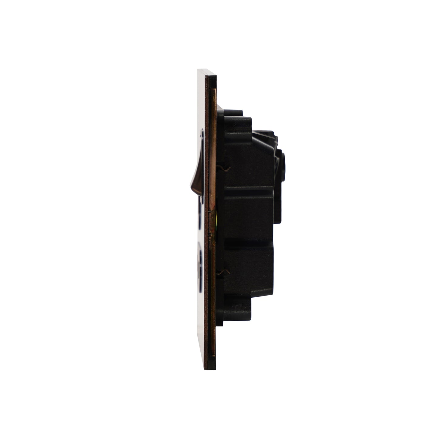 Single UK Socket 13A – On/Off – Stainless Steel