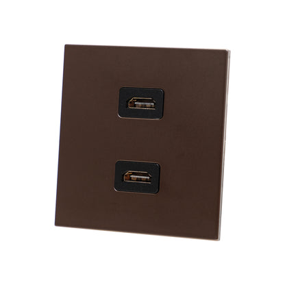 Double HDMI – Stainless Steel