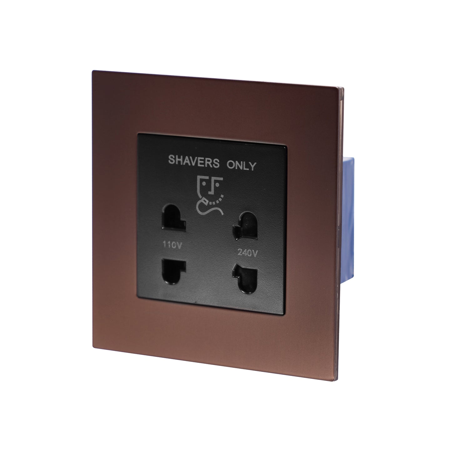 Shaver Socket – Stainless Steel