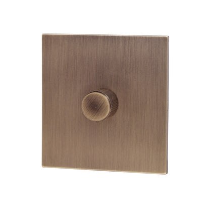 Single Light Dimmer – 1000W – Stainless Steel
