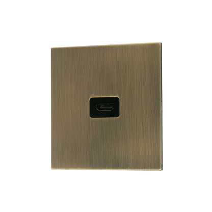 Single HDMI – Stainless Steel