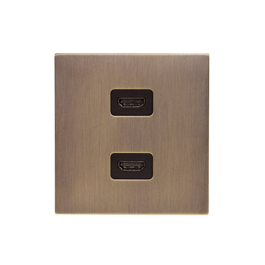 Double HDMI – Stainless Steel