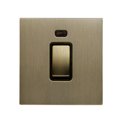 20A Switch – Rocker Button – Stainless Steel